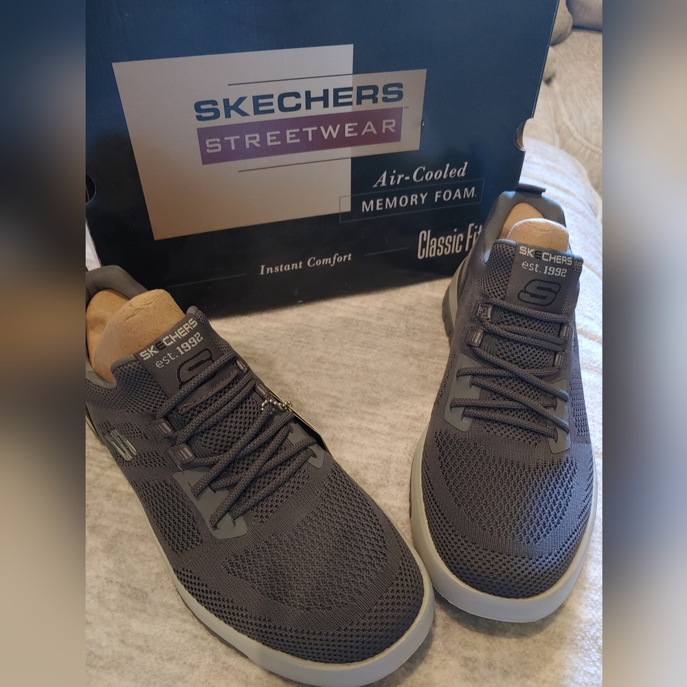Skechers Streetware Gray Sneakers